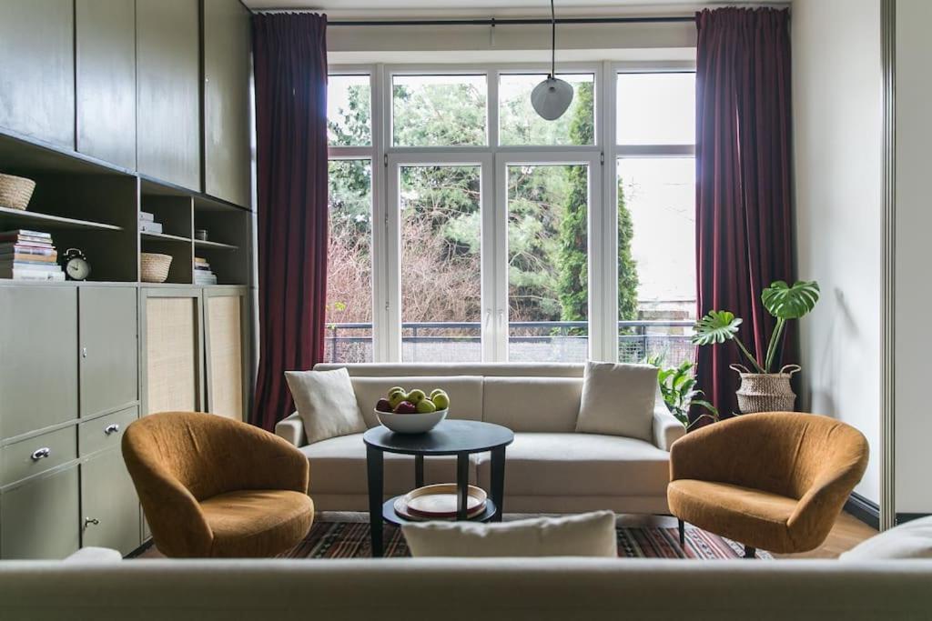 Dark Blue Apartment Varşova Dış mekan fotoğraf