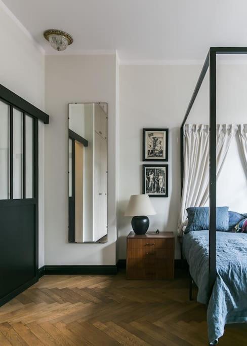 Dark Blue Apartment Varşova Dış mekan fotoğraf