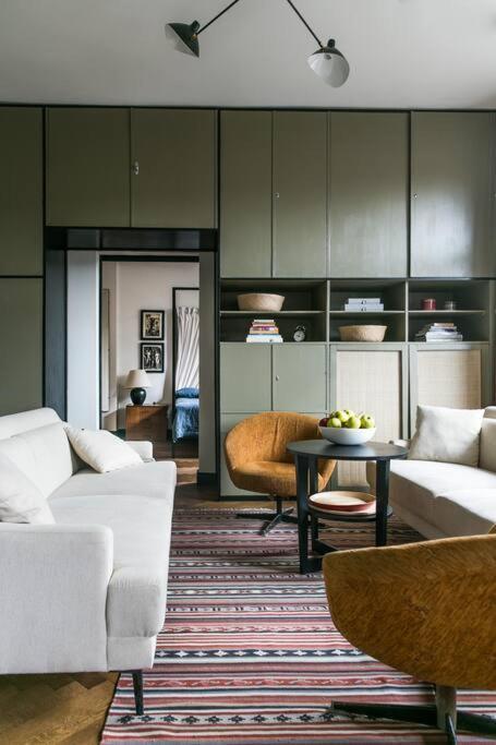 Dark Blue Apartment Varşova Dış mekan fotoğraf