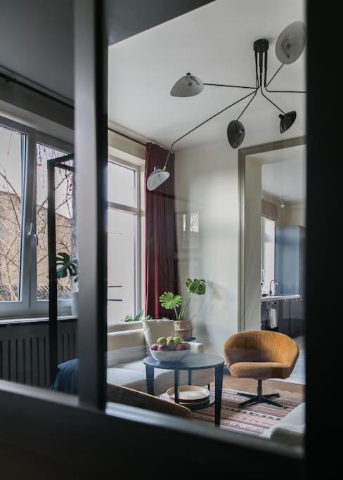 Dark Blue Apartment Varşova Dış mekan fotoğraf